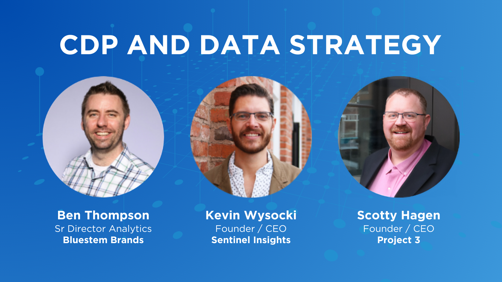 CDP and Data Strategy Webinar